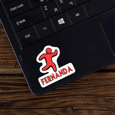 Sticker Fernanda Jogger Laptop Image