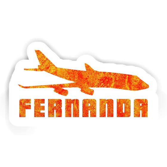 Jumbo-Jet Sticker Fernanda Notebook Image