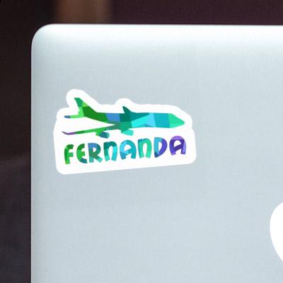 Sticker Jumbo-Jet Fernanda Laptop Image