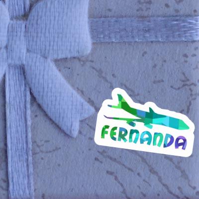 Sticker Jumbo-Jet Fernanda Image