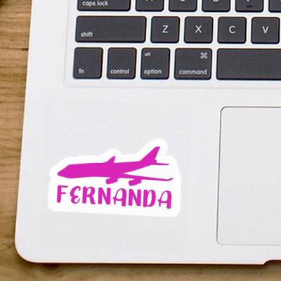 Fernanda Sticker Jumbo-Jet Notebook Image