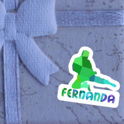 Karateka Sticker Fernanda Image