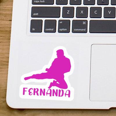 Sticker Fernanda Karateka Image