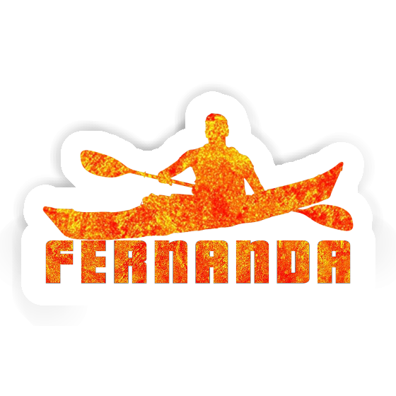 Kayaker Sticker Fernanda Notebook Image