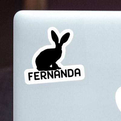 Autocollant Lapin Fernanda Image