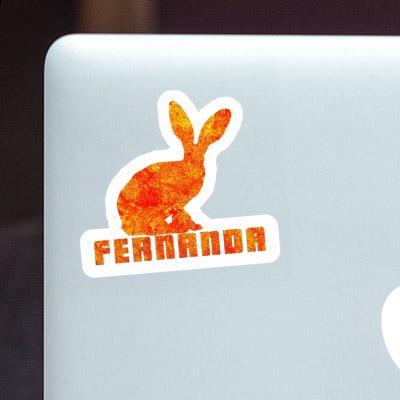 Fernanda Sticker Hase Laptop Image