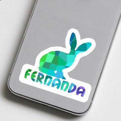 Autocollant Lapin Fernanda Laptop Image