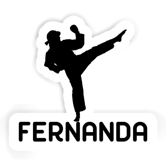 Fernanda Sticker Karateka Gift package Image