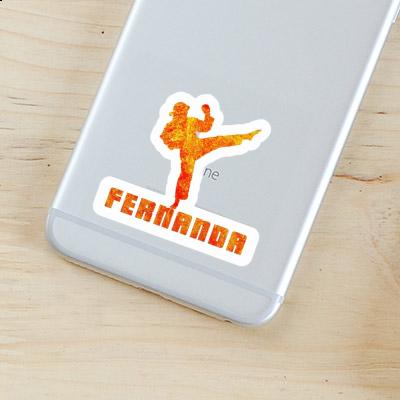 Sticker Karateka Fernanda Gift package Image