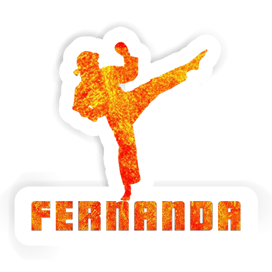 Sticker Karateka Fernanda Gift package Image