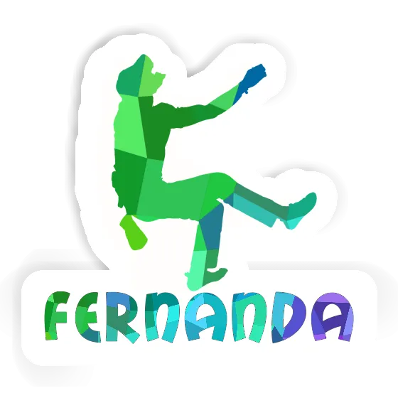 Climber Sticker Fernanda Laptop Image