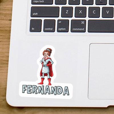 Sticker Fernanda Nurse Laptop Image