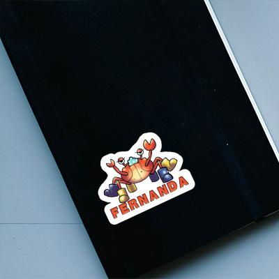 Sticker Crab Fernanda Laptop Image