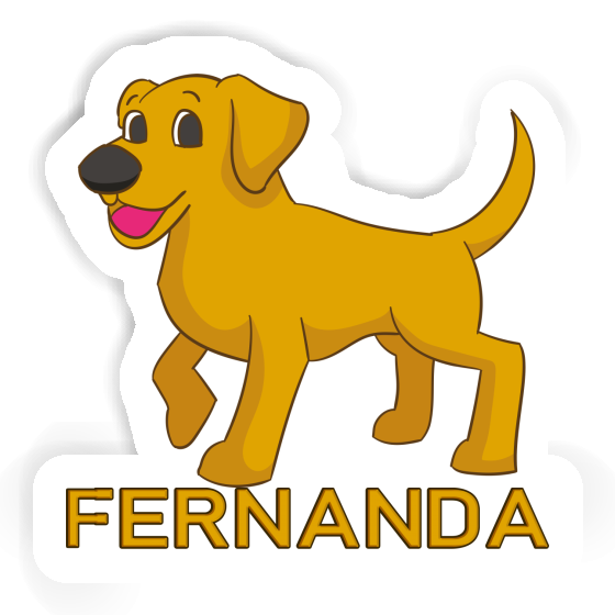 Labrador Sticker Fernanda Image