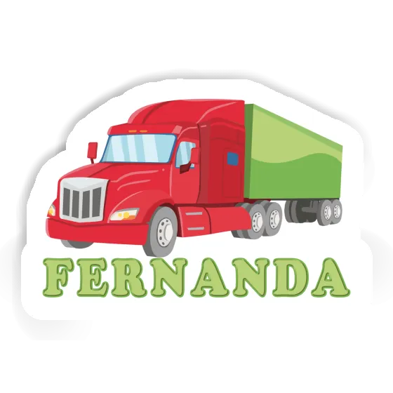 Sticker Fernanda Truck Image