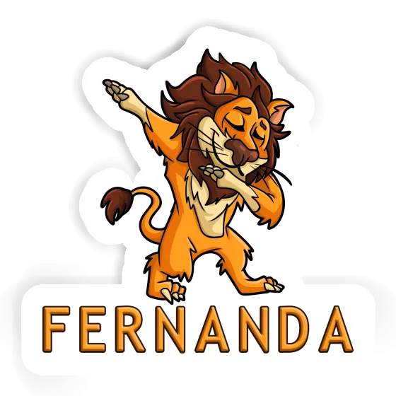 Fernanda Autocollant Lion Gift package Image