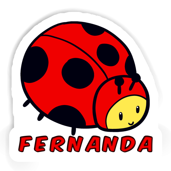 Ladybug Sticker Fernanda Laptop Image