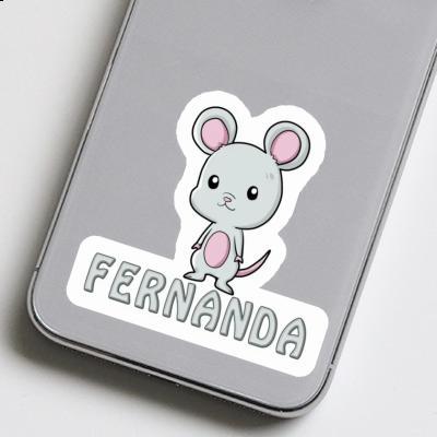 Autocollant Souris Fernanda Laptop Image