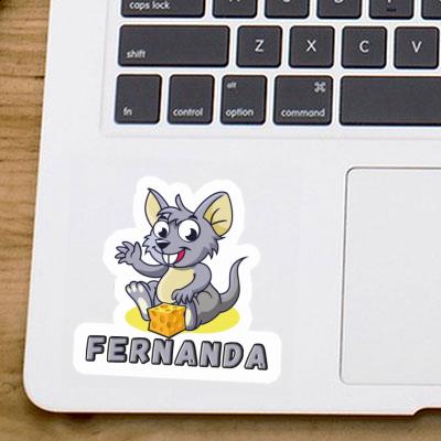 Sticker Fernanda Mouse Notebook Image