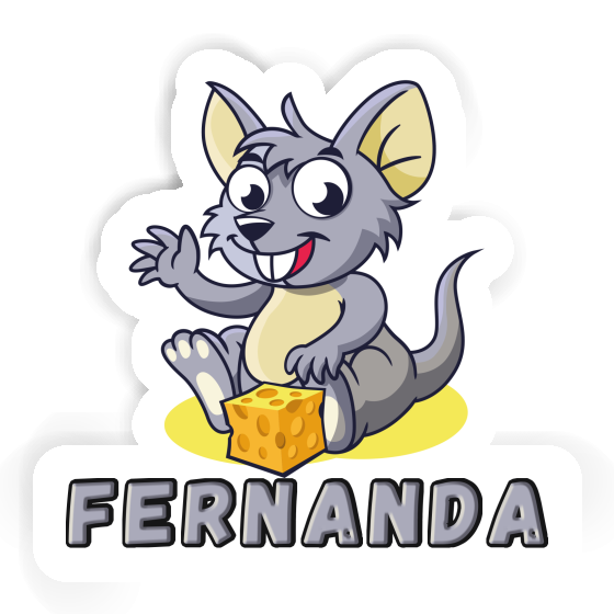 Sticker Fernanda Mouse Notebook Image