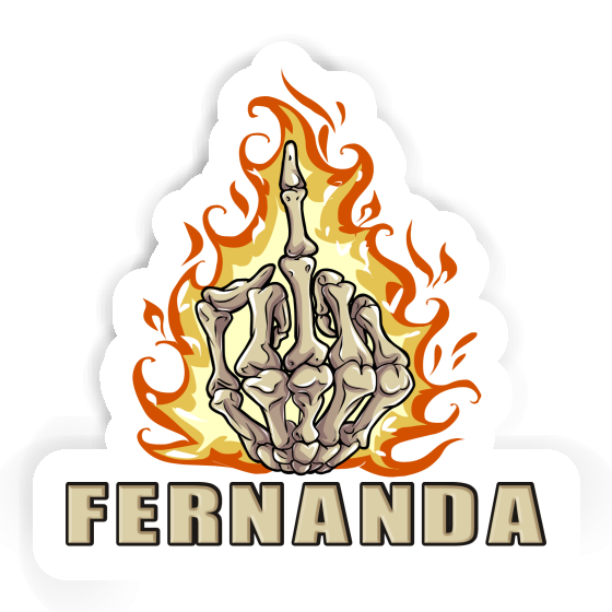 Fernanda Sticker Middlefinger Gift package Image