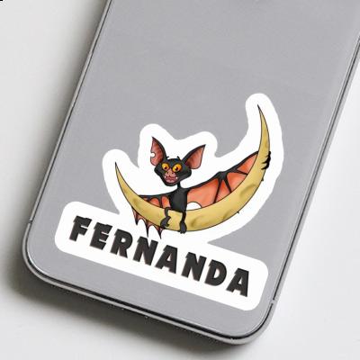 Autocollant Fernanda Chauve-souris Notebook Image