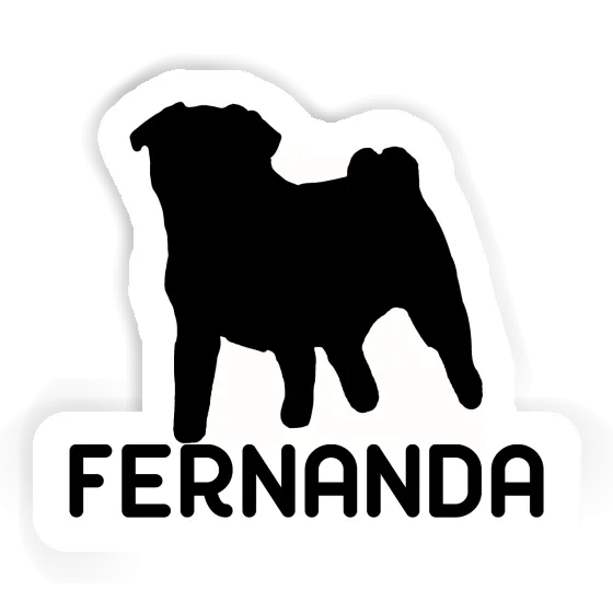 Sticker Pug Fernanda Gift package Image