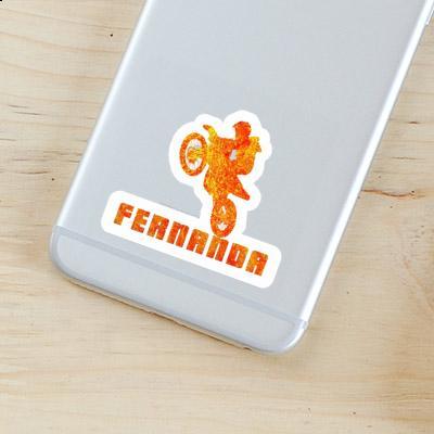 Sticker Motocross Jumper Fernanda Image