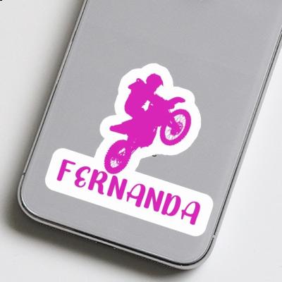 Autocollant Motocrossiste Fernanda Gift package Image