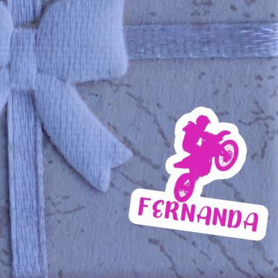 Autocollant Motocrossiste Fernanda Gift package Image