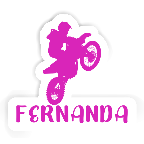 Autocollant Motocrossiste Fernanda Gift package Image