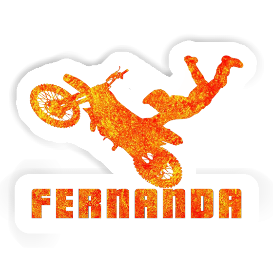 Sticker Fernanda Motocross Rider Gift package Image