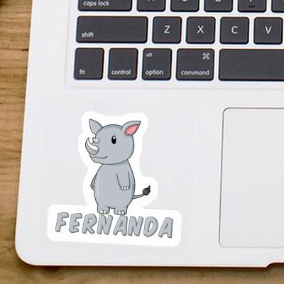 Sticker Rhino Fernanda Image