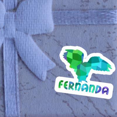 Autocollant Fernanda Hibou Laptop Image