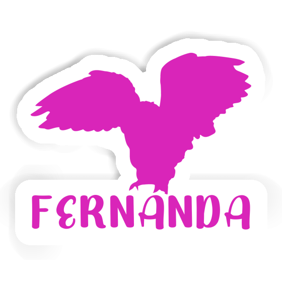 Sticker Fernanda Owl Notebook Image