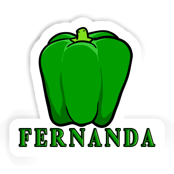 Aufkleber Fernanda Paprika Gift package Image