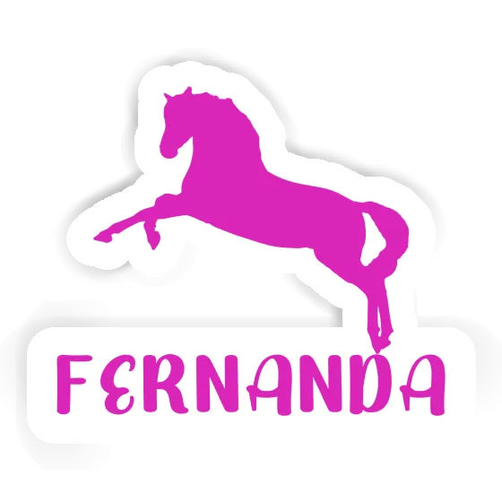 Horse Sticker Fernanda Notebook Image