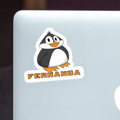 Sticker Fernanda Penguin Notebook Image