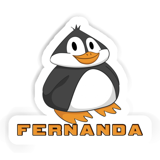 Sticker Fernanda Penguin Gift package Image