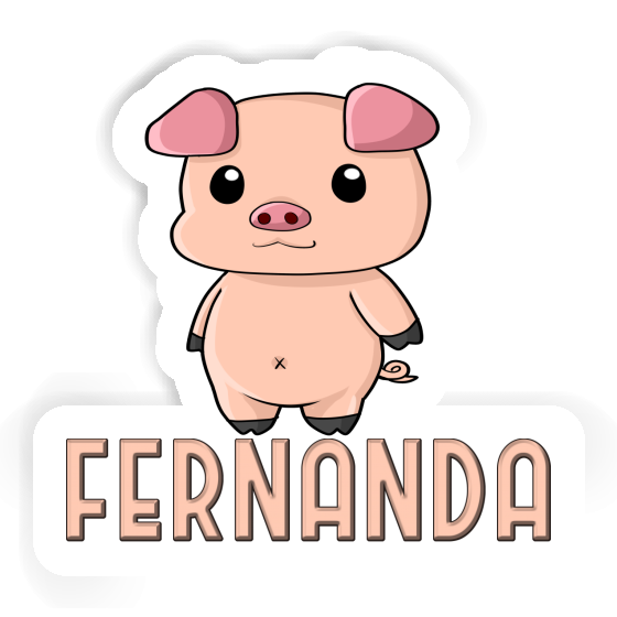 Fernanda Sticker Pigg Image