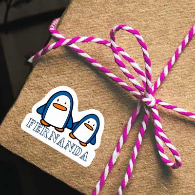 Sticker Penguin Fernanda Laptop Image