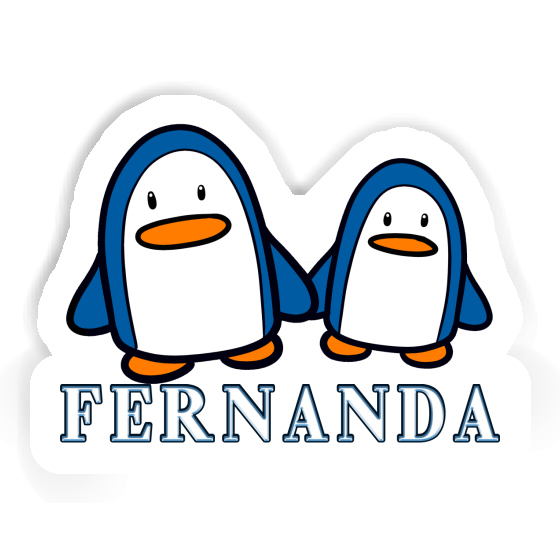 Sticker Penguin Fernanda Notebook Image