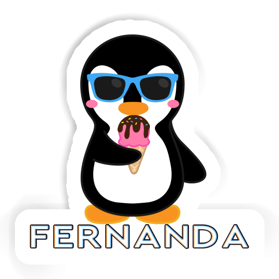 Fernanda Sticker Pinguin Laptop Image