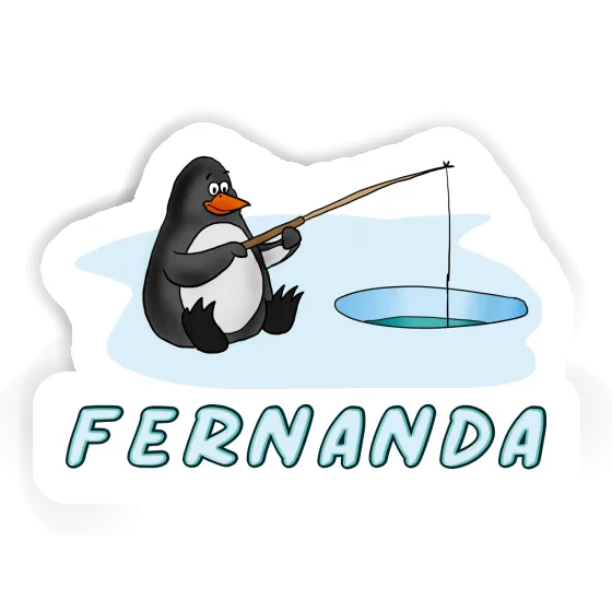 Fishing Penguin Sticker Fernanda Gift package Image