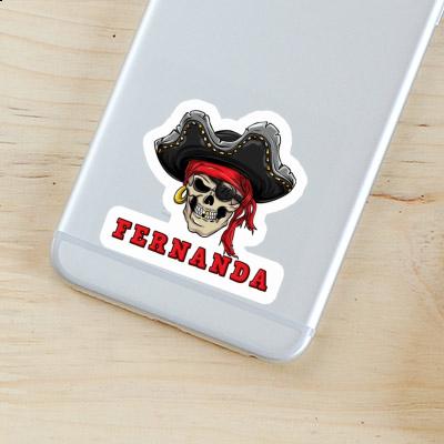 Sticker Fernanda Pirate-Skull Laptop Image