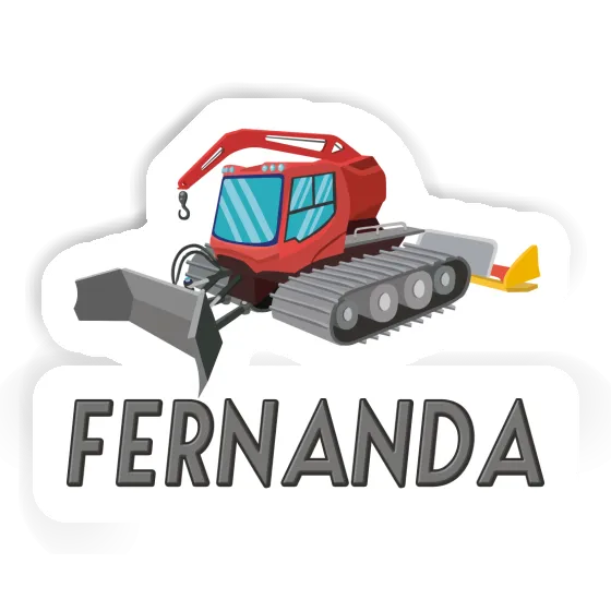 Sticker Snowcat Fernanda Notebook Image