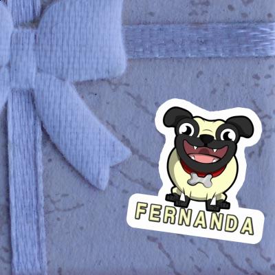 Sticker Pug Fernanda Image