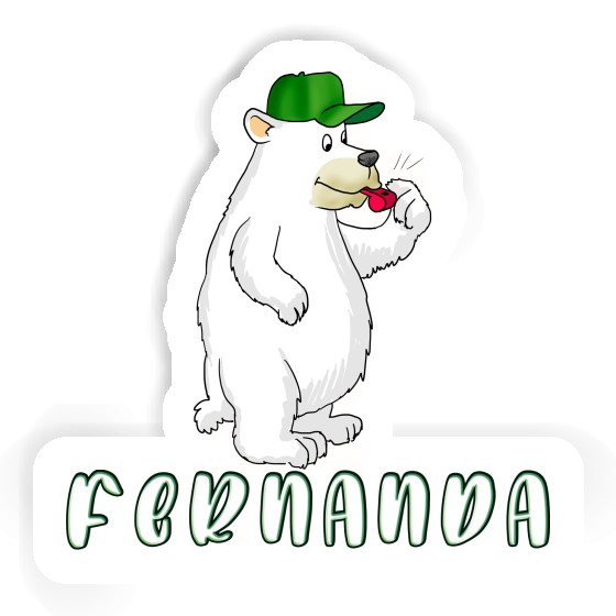 Sticker Fernanda Ice Bear Gift package Image