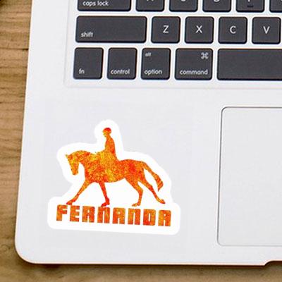 Sticker Fernanda Horse Rider Image