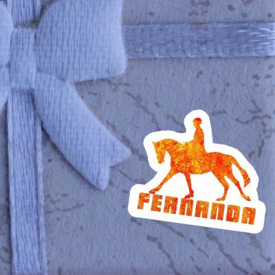 Sticker Fernanda Horse Rider Laptop Image